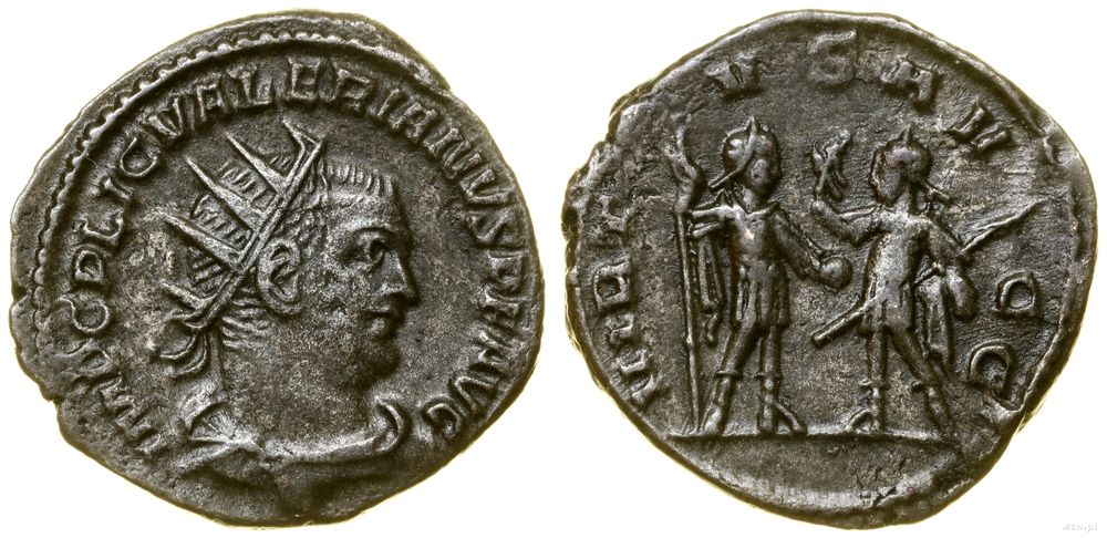 Cesarstwo Rzymskie, antoninian bilonowy, (255–256)