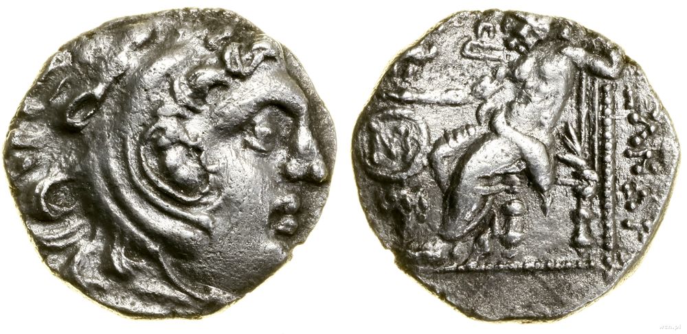 Grecja i posthellenistyczne, drachma, (ok. 290–275 pne)