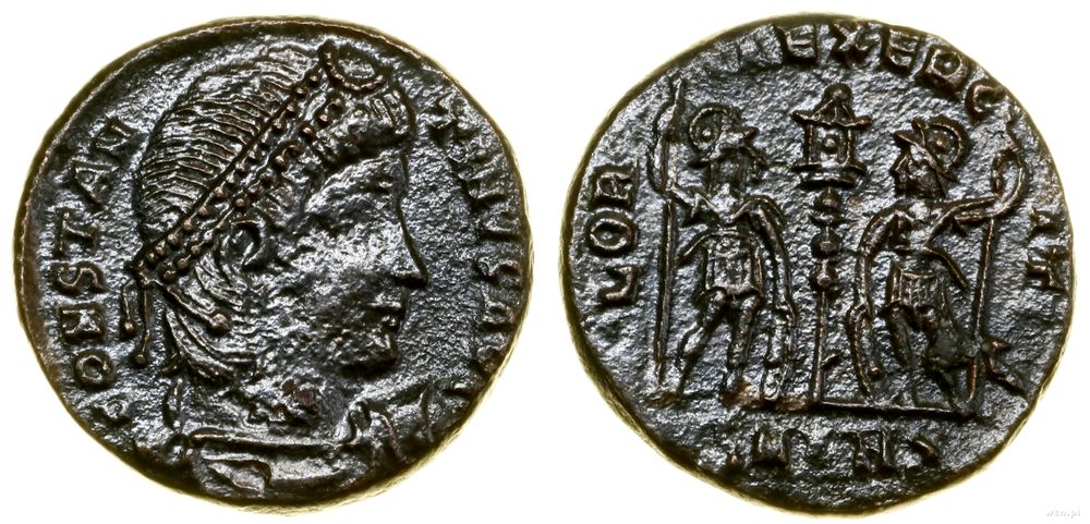 Cesarstwo Rzymskie, follis, (335–337)