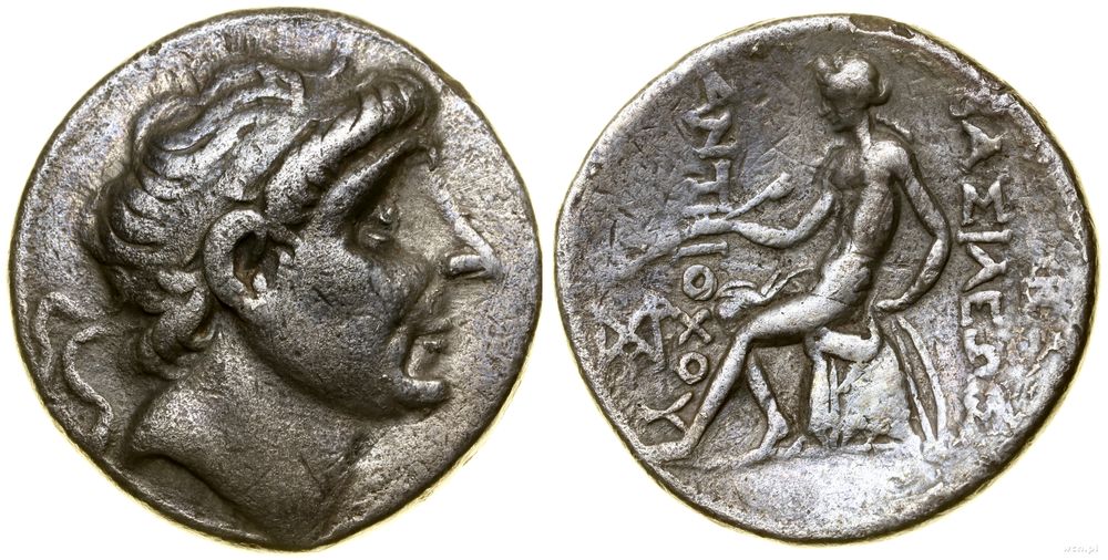Grecja i posthellenistyczne, tetradrachma, (ok. 261–246 pne)