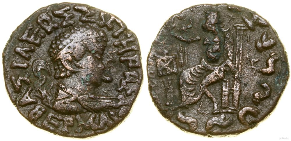Grecja i posthellenistyczne, brąz - emisja pośmiertna, (ok. 50–35 pne)