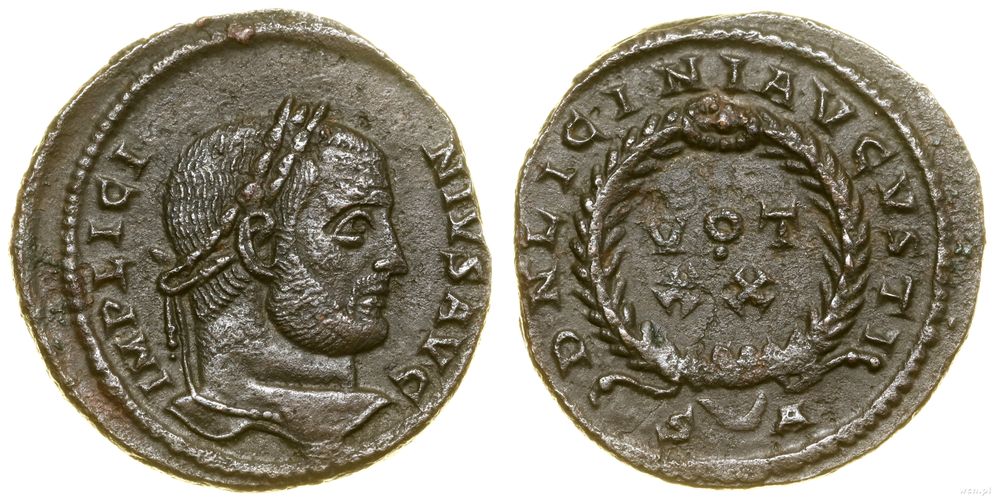 Cesarstwo Rzymskie, follis, 321