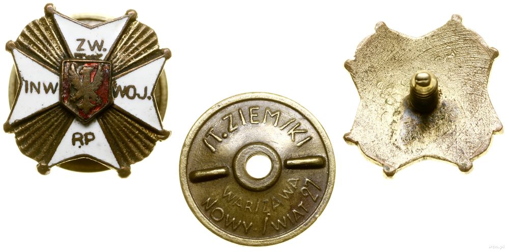 Polska, Związek Inwalidów Wojennych RP – miniatura odznaki