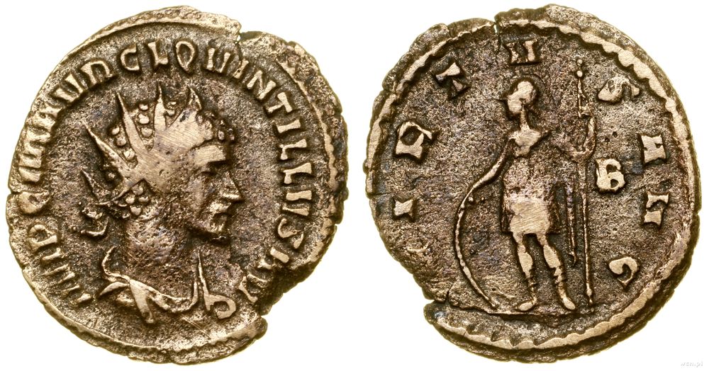 Cesarstwo Rzymskie, antoninian bilonowy, (270)