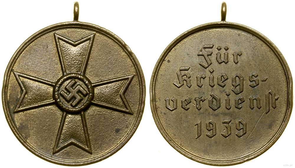 Niemcy, Medal Zasługi Wojennej (Kriegsverdienstmedaille), 1940–1945
