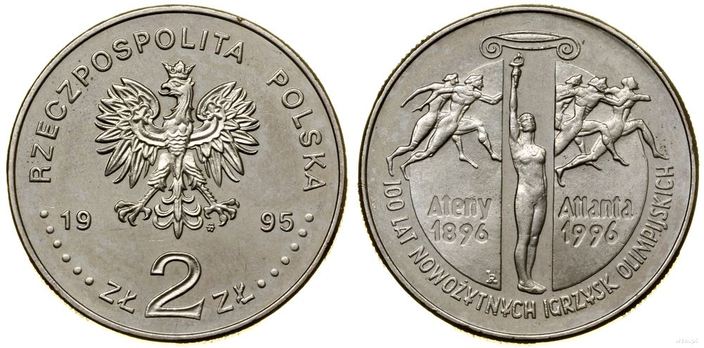 Polska, 2 złote, 1995