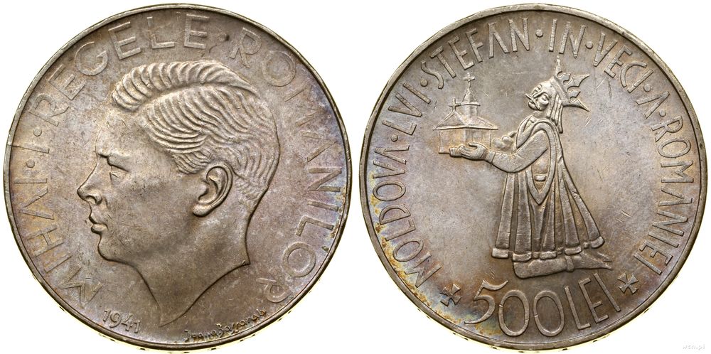 Rumunia, 500 lejów, 1941