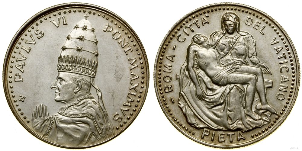 Watykan, medal pamiątkowy, 1975
