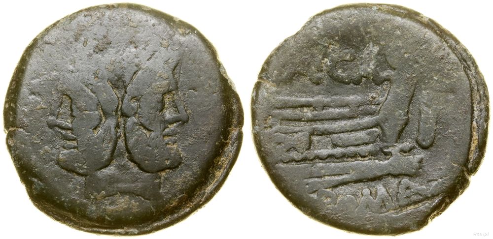 Republika Rzymska, as (aes grave – uncia), (169–158 pne)