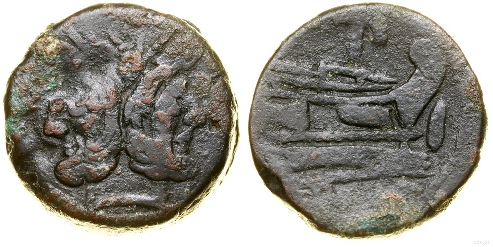 Republika Rzymska, as (aes grave – uncia), (169–158 pne)
