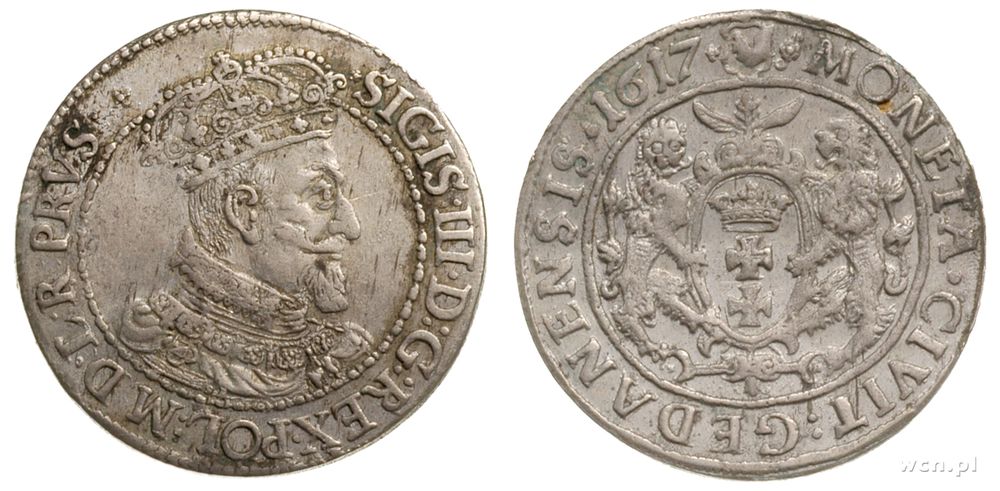 Polska, ort, 1617