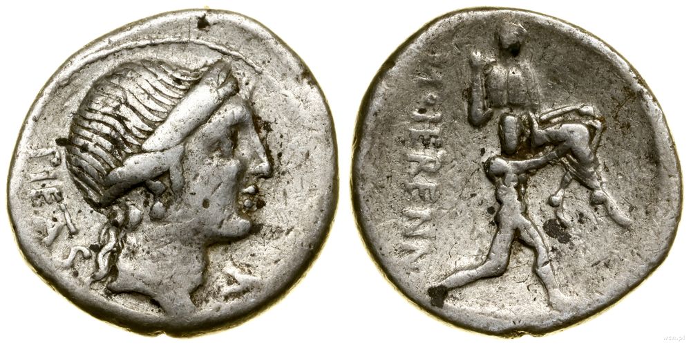 Republika Rzymska, denar, (108–107 pne)