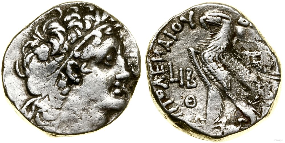 Grecja i posthellenistyczne, tetradrachma, 106–105 pne (rok 12)