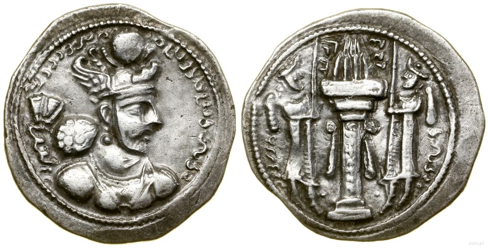 Persja, drachma, (388–399)
