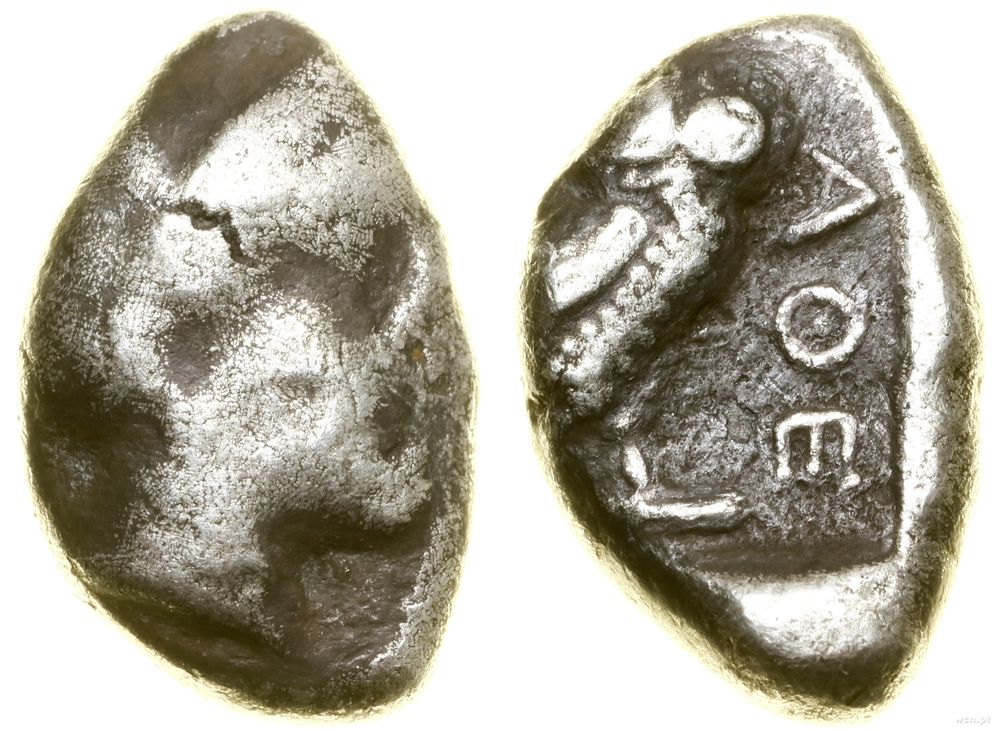 Grecja i posthellenistyczne, drachma, (ok. 454–404 pne)