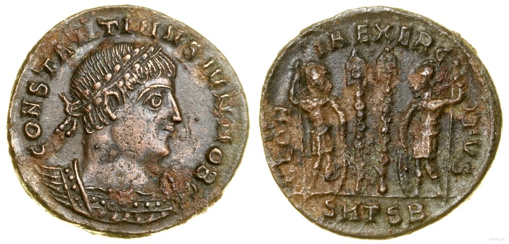 Cesarstwo Rzymskie, follis, (335–336)