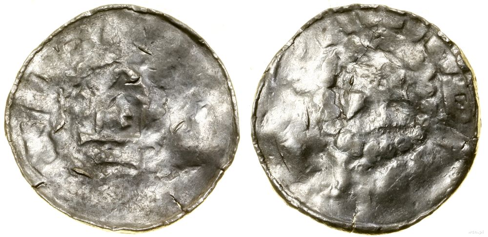 Niemcy, denar krzyżowy typu II, X/XI w.