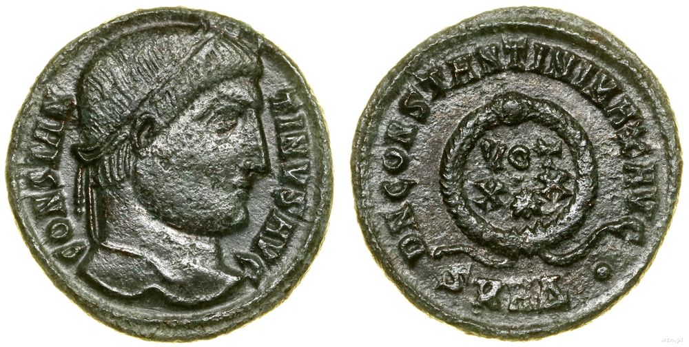 Cesarstwo Rzymskie, follis, 324