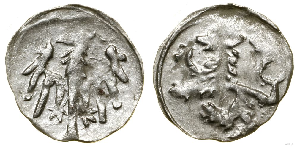 Śląsk, halerz na stopę wrocławską, (1457–1465)