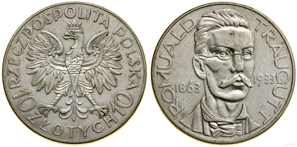 Polska, 10 złotych, 1933