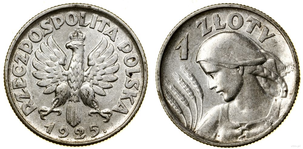 Polska, 1 złoty, 1925