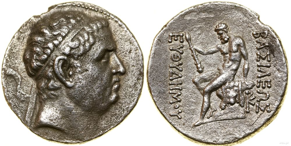 Grecja i posthellenistyczne, tetradrachma, (ok. 206–200 pne)