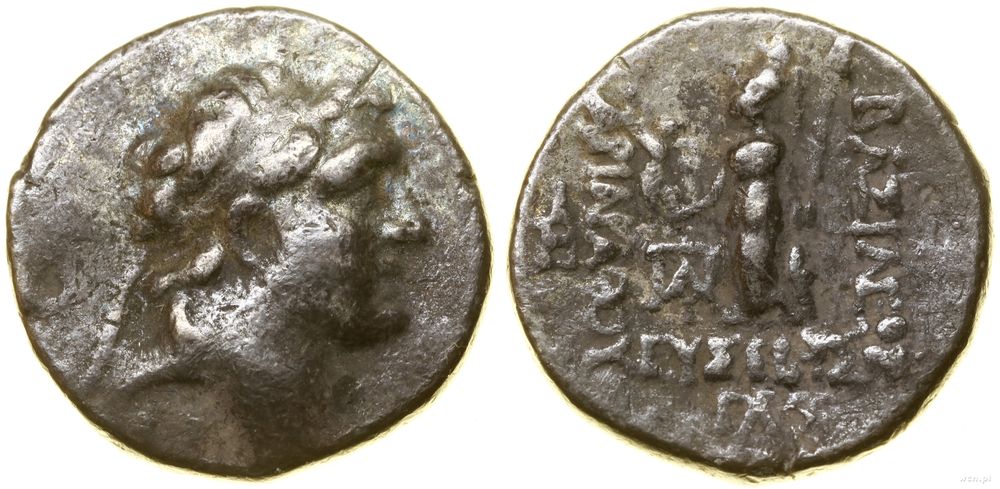 Grecja i posthellenistyczne, drachma, rok 33 (130–129 pne)