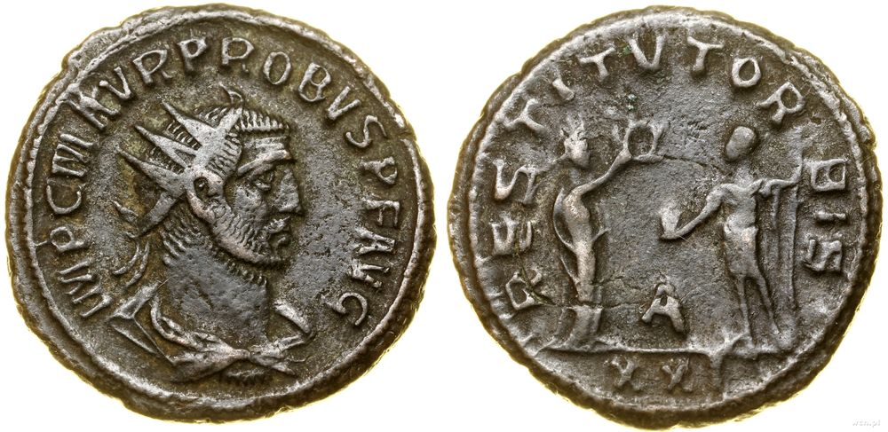 Cesarstwo Rzymskie, antoninian bilonowy, (276–282)