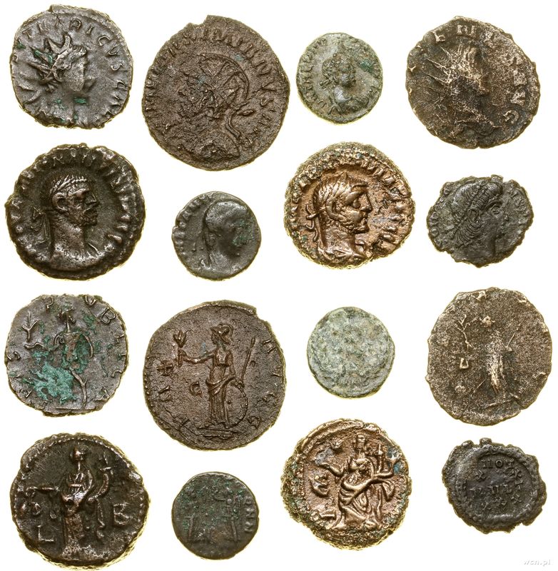 Cesarstwo Rzymskie, zestaw 8 monet