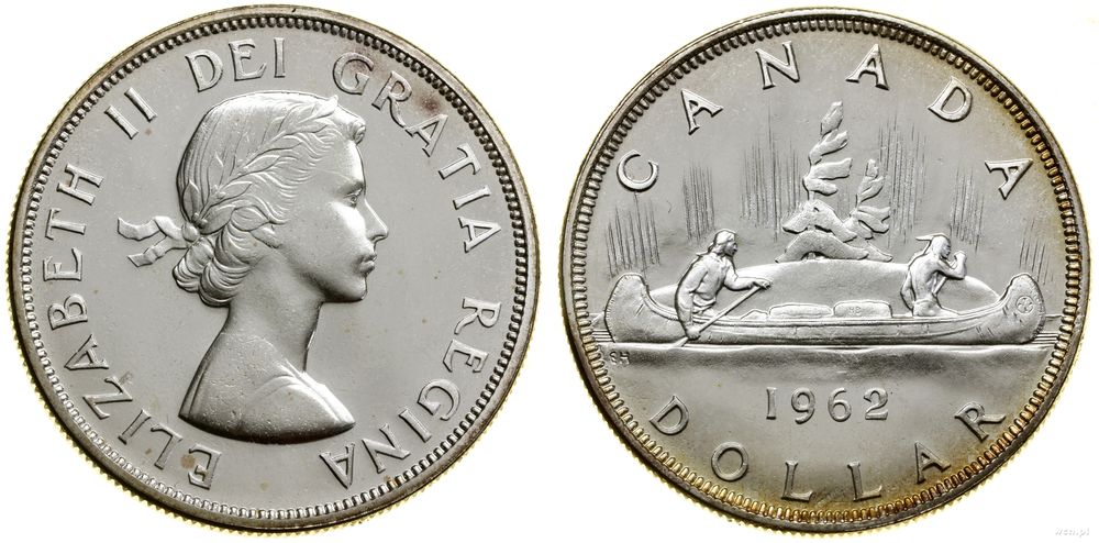 Kanada, 1 dolar, 1962