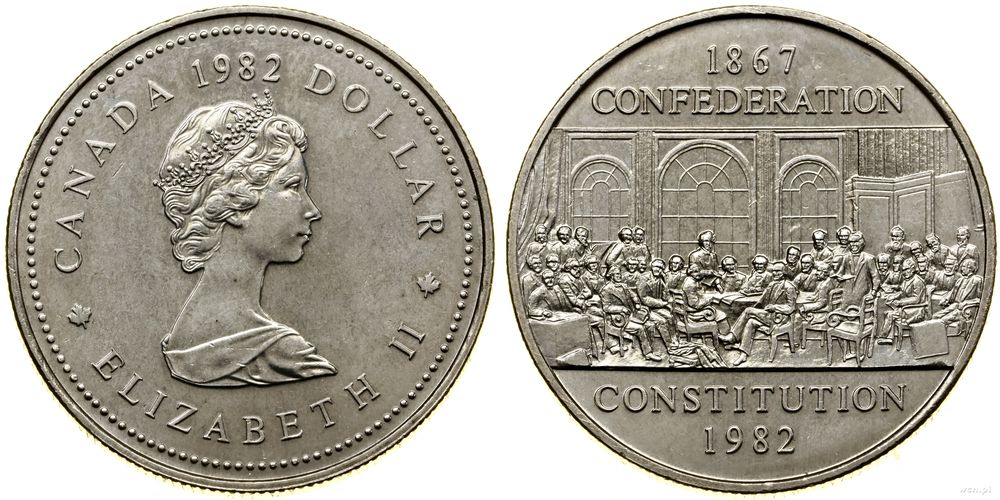Kanada, 1 dolar, 1982