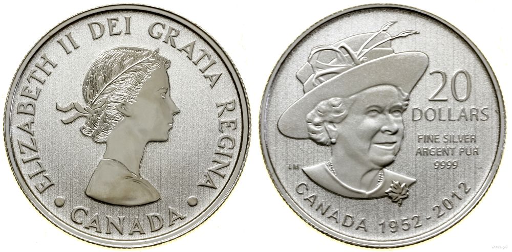 Kanada, 20 dolarów, 2012
