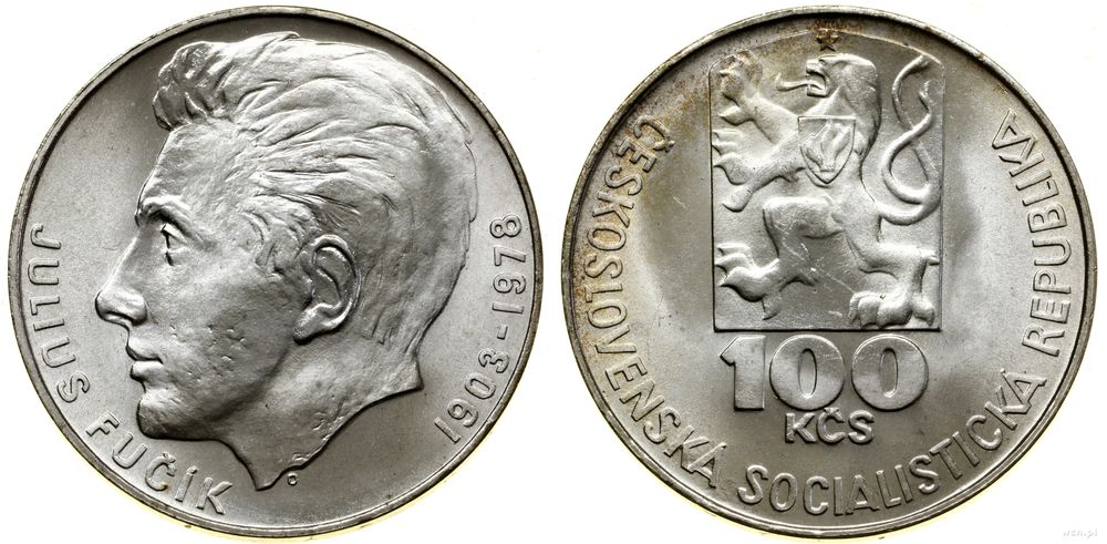 Czechosłowacja, 100 koron, 1978