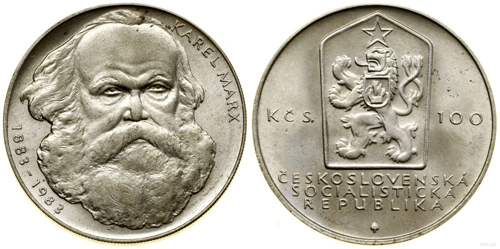 Czechosłowacja, 100 koron, 1983