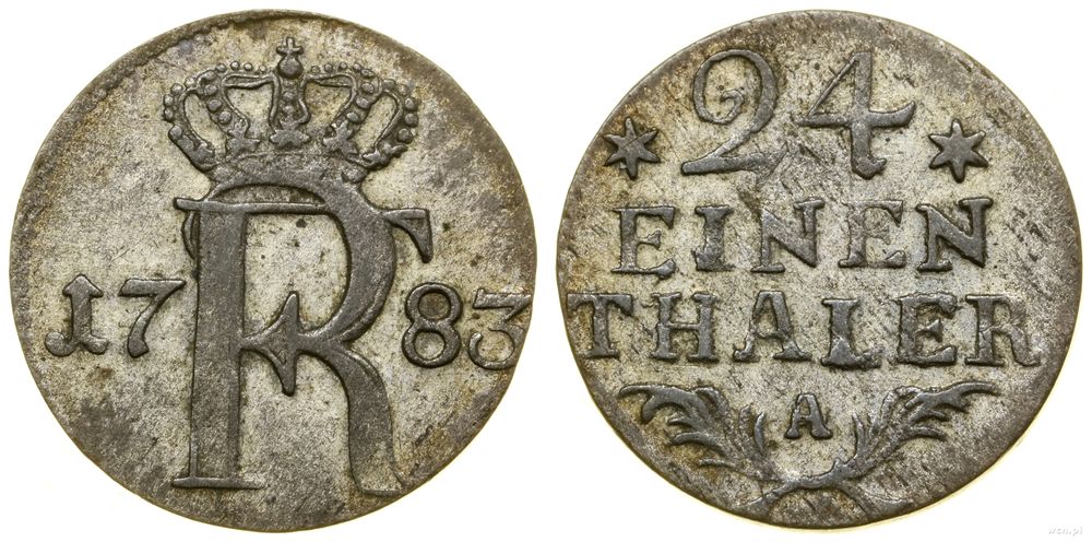Niemcy, 1/24 talara, 1783 A
