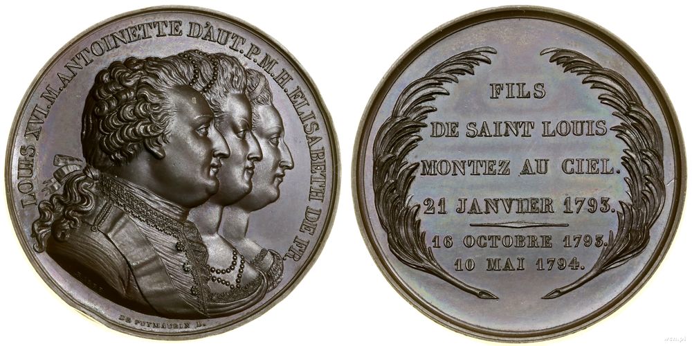 Francja, medal pamiątkowy, 1794
