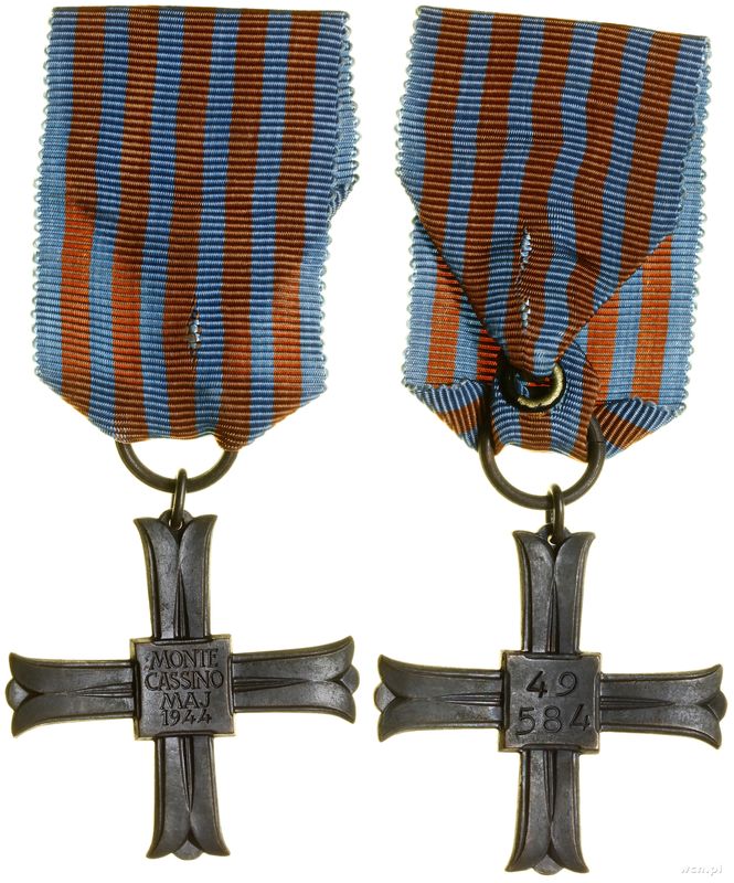 Polska, Krzyż Pamiątkowy Monte Cassino, od 1944