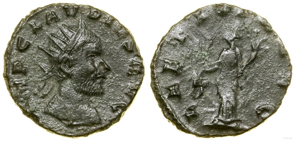 Cesarstwo Rzymskie, antoninian bilonowy, (268–270)