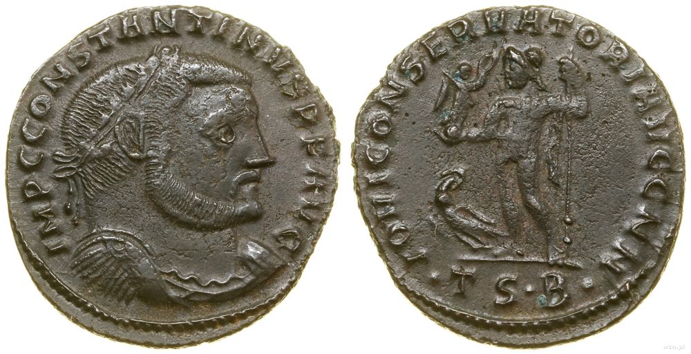 Cesarstwo Rzymskie, follis, (312–313)