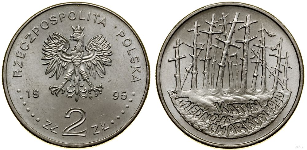 Polska, 2 złote, 1995