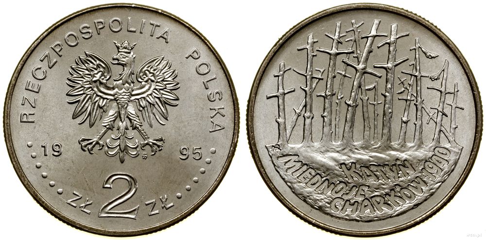 Polska, 2 złote, 1995