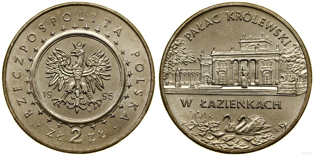 Polska, 2 złote, 1995