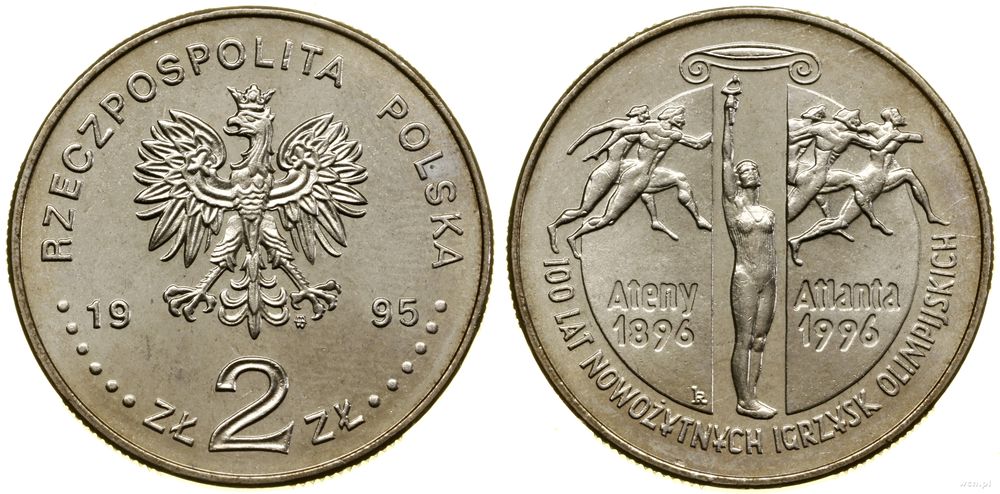 Polska, 2 złote, 1995