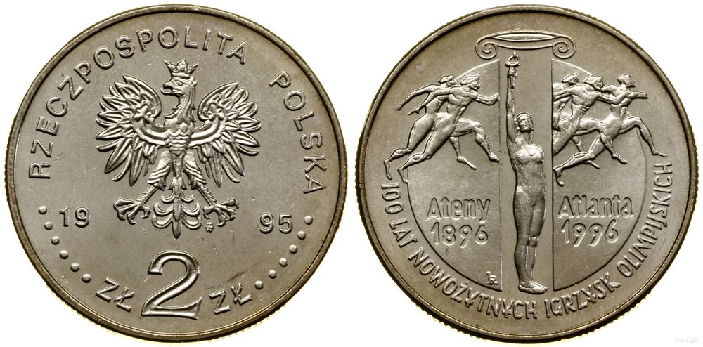 Polska, 2 złote, 1995