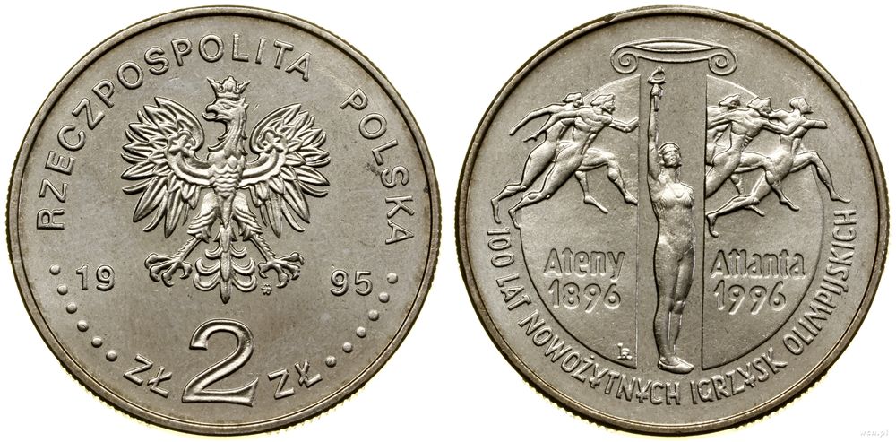 Polska, 2 złote, 1995