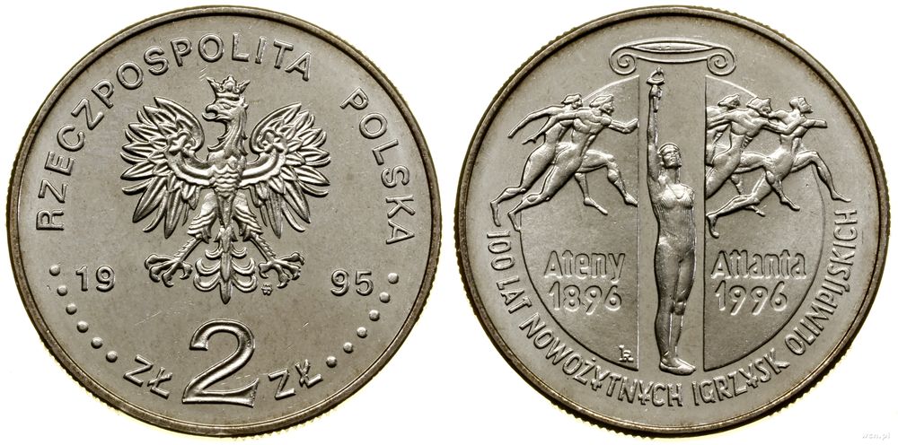Polska, 2 złote, 1995