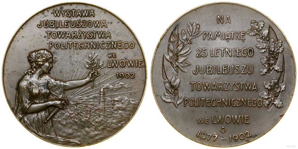 Polska, Wystawa Jubileuszowa Towarzystwa Politechnicznego we Lwowie, 1902