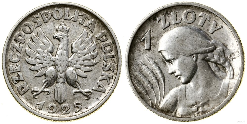 Polska, 1 złoty, 1925