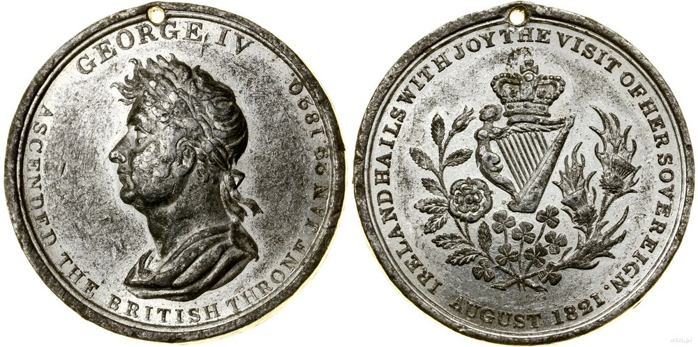 Wielka Brytania, Wizyta Jerzego IV w Irlandii, 1821