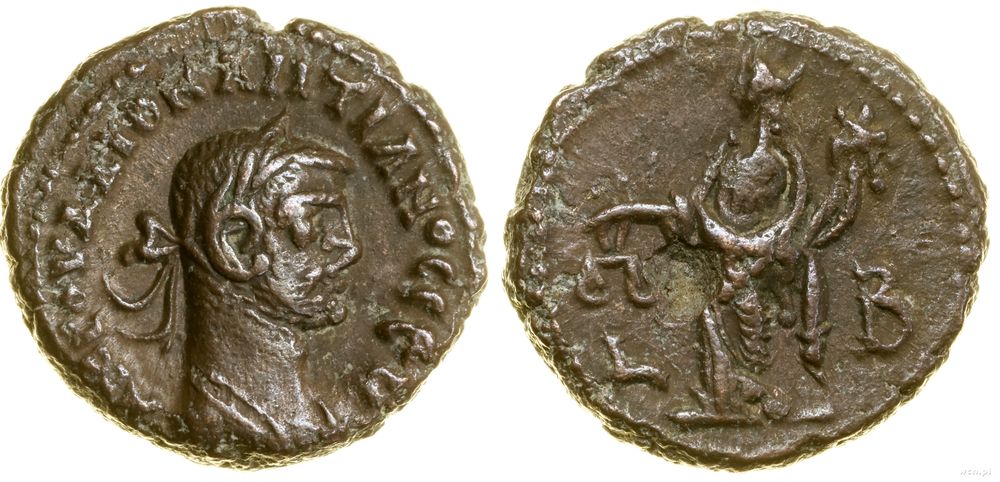 Rzym prowincjonalny, tetradrachma bilonowa, 285–286 (2 rok panowania)